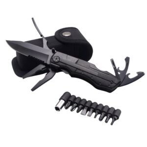 Navaja t??ctica plegable multifunci??n con alicates: una multiherramienta portátil para supervivencia al aire libre EDC