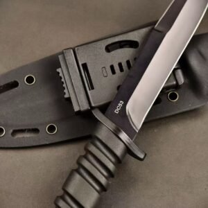Alpha Tactical Black Knight Armor-Piercing Fixed Blade Knife