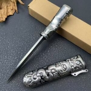 Dalaizi Engraved Fixed Blade Knife