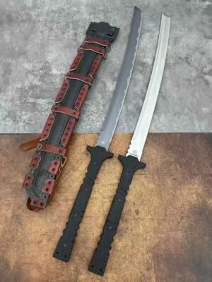 Miller Bros. Premium Large Samurai Fixed Blade Knife