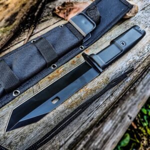 Fulcrum: Integrated Keel: Straight Fixed Blade Knife