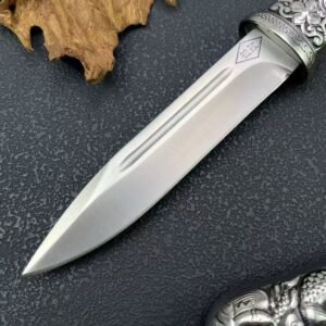 Dalaizi Engraved Fixed Blade Knife