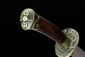 The Great Ming Dragon And Phoenix Fixed Blade Knife