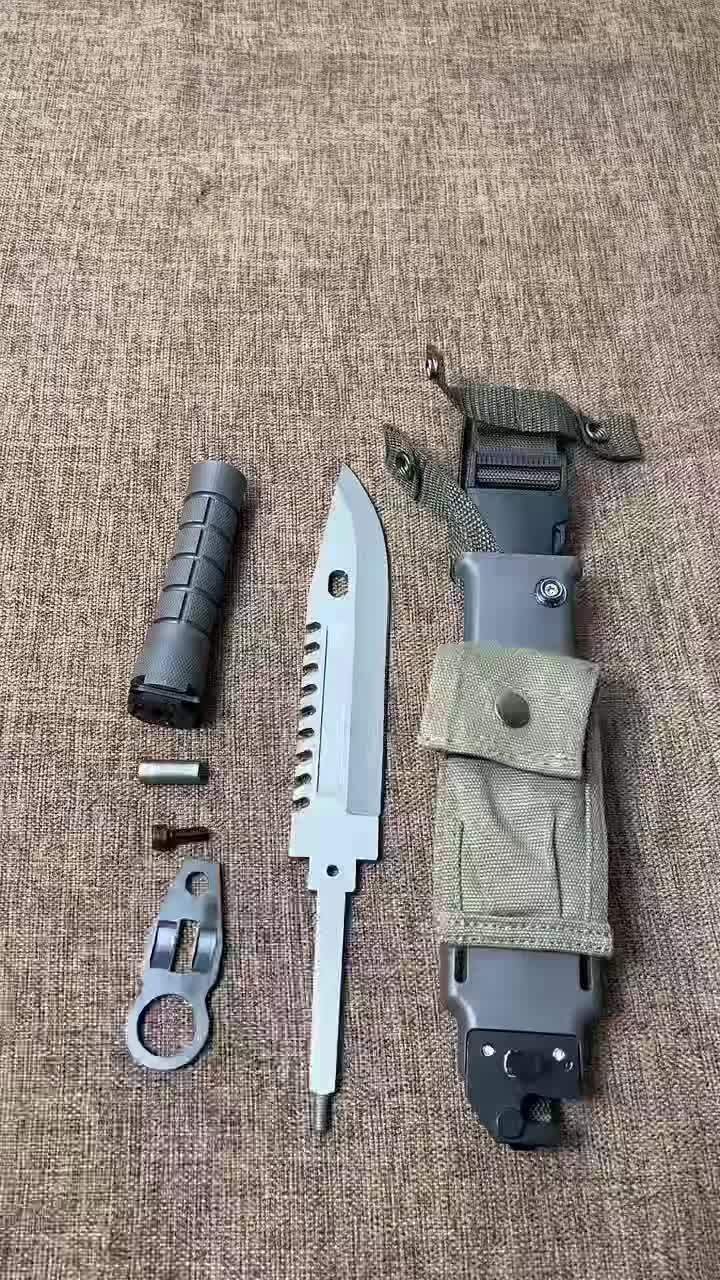 817cee7adea76a8d6d3653856fdf0cc0.mp4.pdd_.000001.jpeg M9/D80 Straight Integrated Keel Fixed Blade Knife
