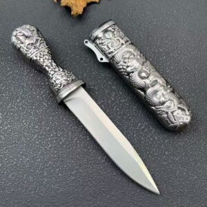 Dalaizi Engraved Fixed Blade Knife