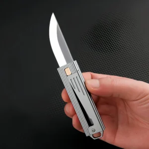 All-metal gravity knife aluminum alloy Folding knife