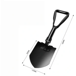 Meike engineer shovel multi-function outdoor shovel field shovel digging shovel small shovel pointed shovel military shovel