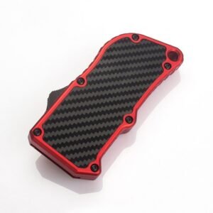 OTF Box Cutter Carbon Fiber Utility Knife Equipped With 5 Blades