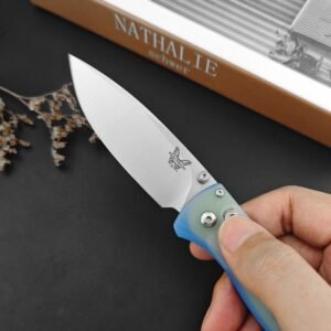 Butterfly 535 Transparent G10 Handle Folding Knife