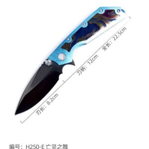 Dance Of The Dead 2nd Generation M390 DLC Blade Titanium Shank SF