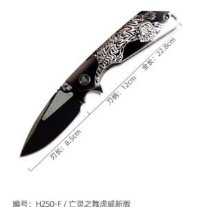 Undead Tiger Wei New Edition M390 Mirror DLC Blade Titanium Alloy Handle SF