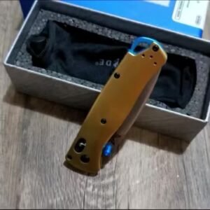 Copper-handled Butterfly 535 Folding Knife