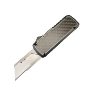 Carbon Fiber Handle Box Cutter --grey
